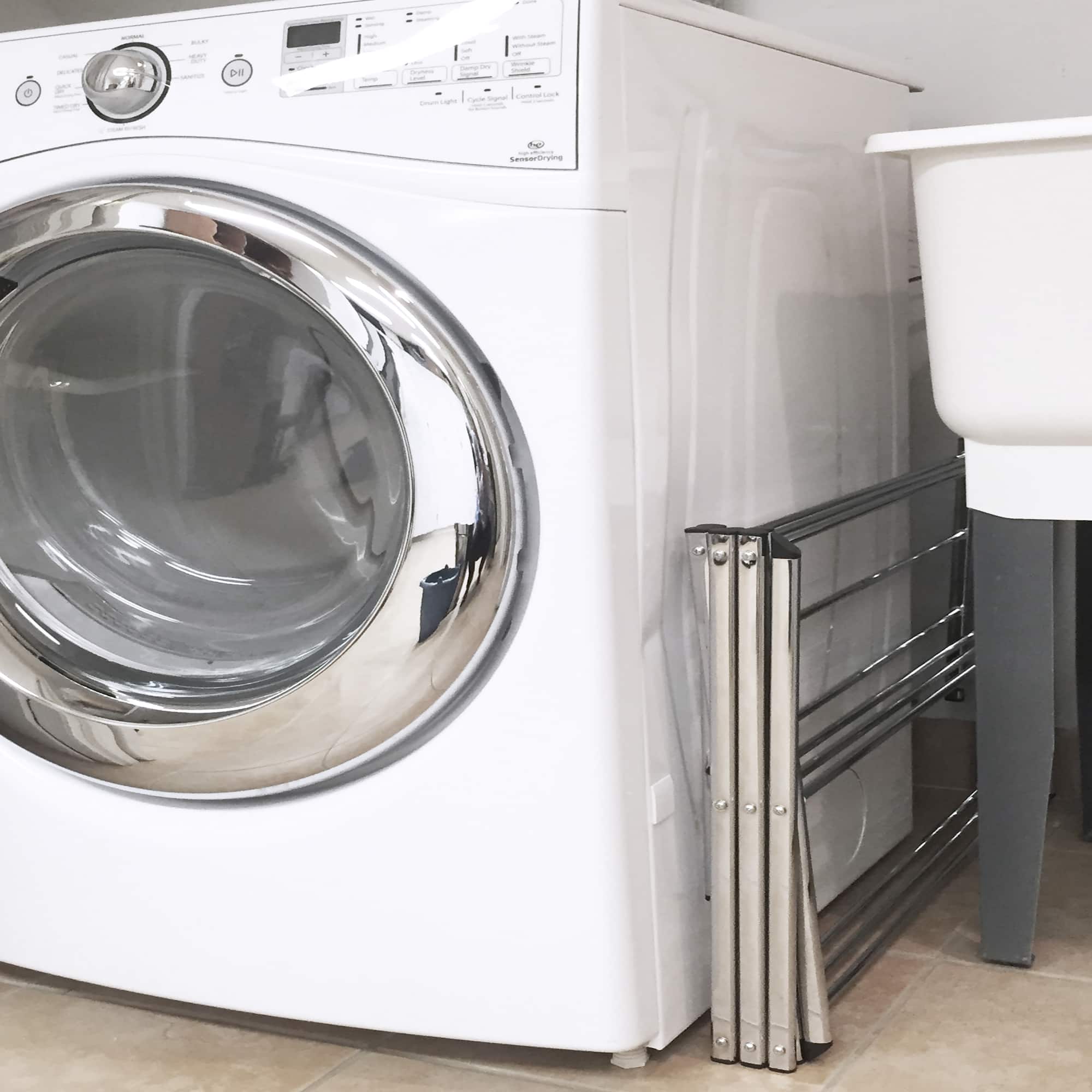 Laundry 360 Gray Foldable Clothes Drying Rack